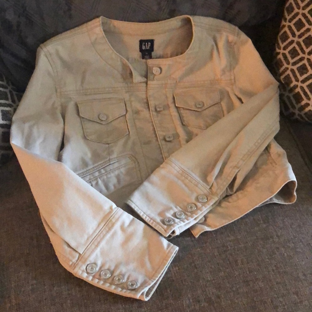 Khaki Jean jacket